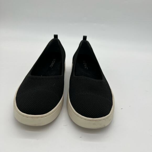 Vionic Uptown Skimmer Knit Slip On Loafer Black Fabric Womens  Size 10 - Picture 5 of 13